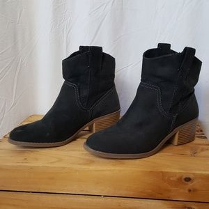 Merona | Black booties